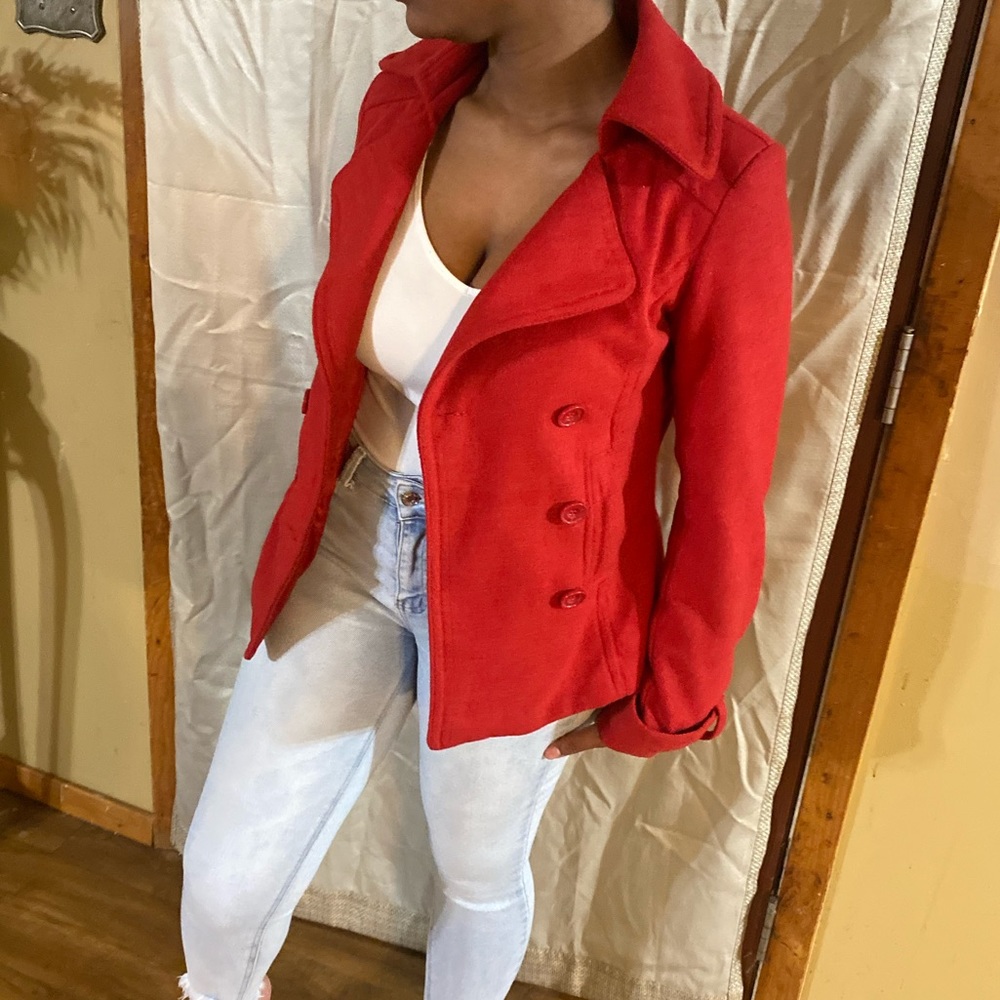 Red PeaCoat
